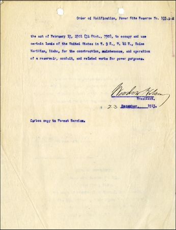 Lot #194 Woodrow Wilson - Image 2