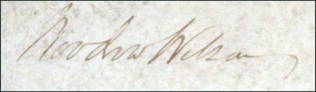 Lot #196 Woodrow Wilson - Image 1