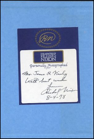 Lot #121 Richard Nixon - Image 1