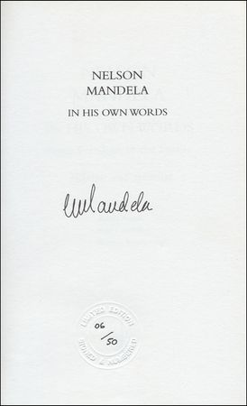Lot #343 Nelson Mandela - Image 1