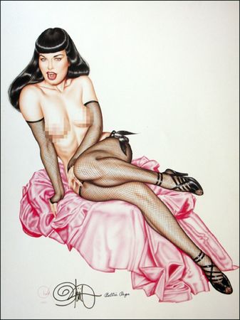 Lot #1459 Bettie Page - Image 3