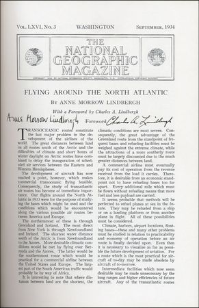 Lot #580 Charles and Anne Morrow Lindbergh - Image 1