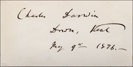 Lot #247 Charles Darwin - Image 1