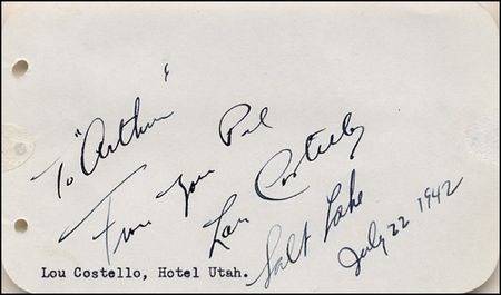 Lot #985  Abbott and Costello - Image 2