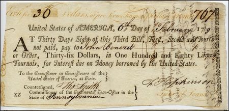 Lot #256 Declaration of Independence: Hopkinson, Francis - Image 1