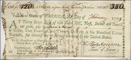 Lot #256 Declaration of Independence: Hopkinson, Francis - Image 2