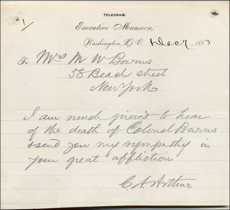 Lot #5 Chester A. Arthur