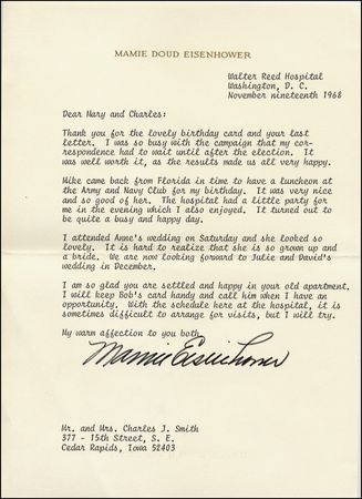 Lot #43 Mamie Doud Eisenhower - Image 1