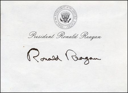 Lot #138 Ronald Reagan - Image 1
