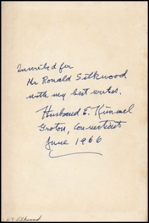 Lot #463 Husband E. Kimmel - Image 1