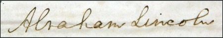 Lot #100 Abraham Lincoln - Image 1