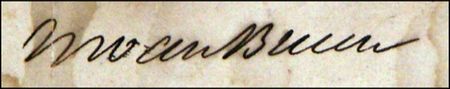 Lot #188 Martin Van Buren - Image 1