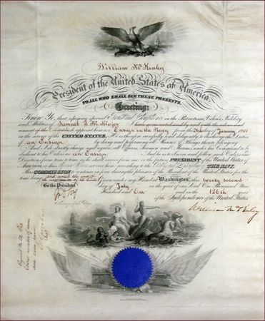 Lot #113 William McKinley - Image 2