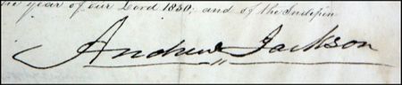 Lot #76 Andrew Jackson - Image 1