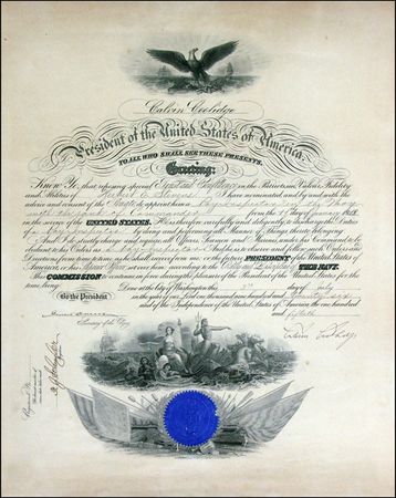 Lot #36 Calvin Coolidge - Image 2