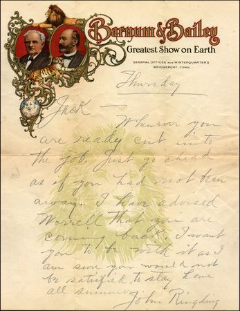 Lot #1510 John Ringling - Image 1