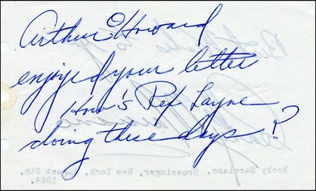 Lot #1932 Rocky Marciano - Image 2
