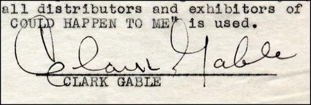 Lot #1204 Clark Gable - Image 2