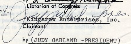 Lot #1212 Judy Garland - Image 1