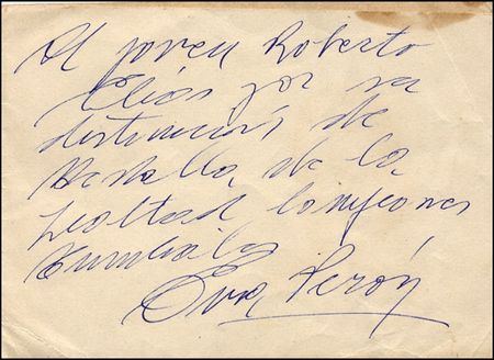 Lot #371 Juan and Eva Peron - Image 1