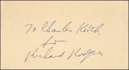 Lot #939 Rodgers and Hammerstein - Image 1