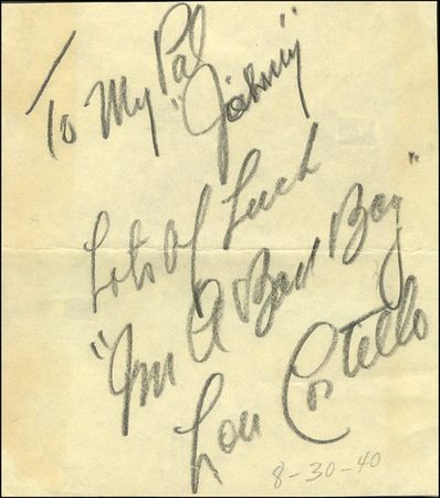 Lot #986 Abbott and Costello - Image 2