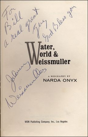 Lot #1642 Johnny Weissmuller - Image 1