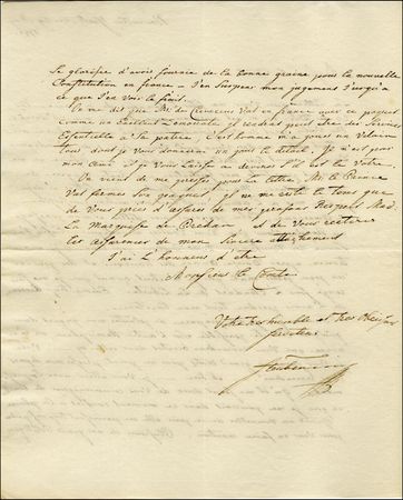 Lot #503 Friedrich von Steuben - Image 2