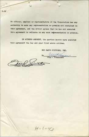 Lot #949 Frank Sinatra - Image 2