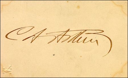 Lot #6 Chester A. Arthur