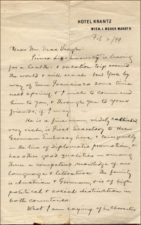 Lot #630 Samuel L. Clemens - Image 1