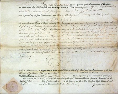 Lot #116 James Monroe - Image 2