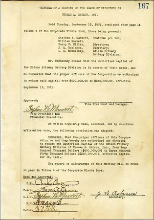 Lot #272 Thomas Edison - Image 2