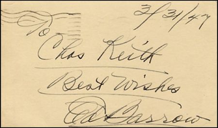 Lot #1993 Jacob Ruppert and Ed Barrow - Image 2