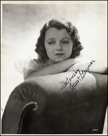 Lot #1213 Janet Gaynor - Image 1