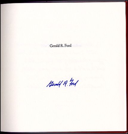 Lot #52 Gerald Ford - Image 1