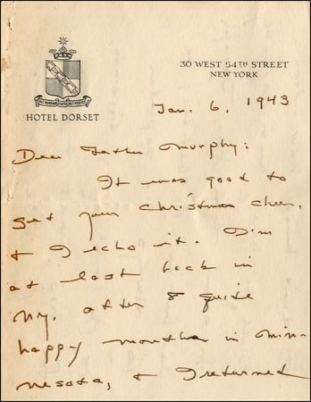 Lot #674 Sinclair Lewis - Image 1
