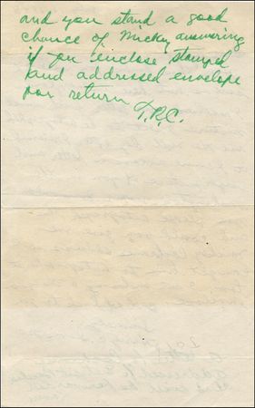 Lot #1796 Ty Cobb - Image 2