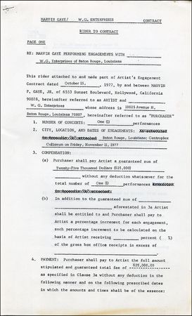 Lot #865 Marvin Gaye - Image 3