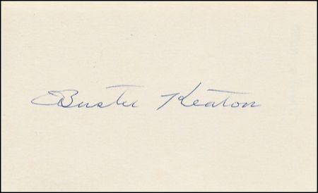 Lot #1212 Buster Keaton - Image 1