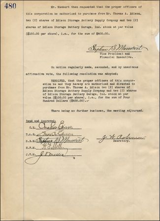 Lot #256 Thomas Edison - Image 2