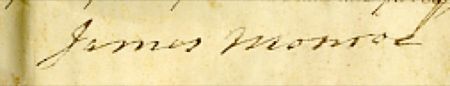 Lot #129 James Monroe - Image 1