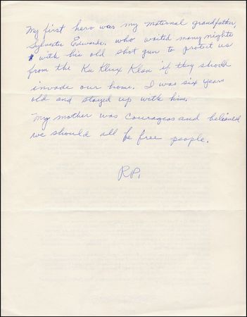 Lot #331 Rosa Parks - Image 2