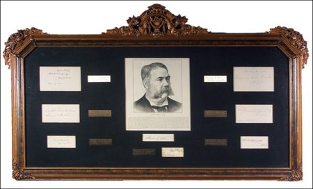 Lot #7 Chester A. Arthur and Cabinet - Image 2