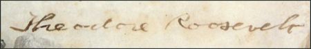 Lot #174 Theodore Roosevelt - Image 1