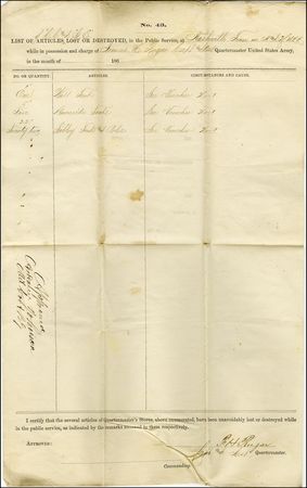 Lot #95 Andrew Johnson - Image 2