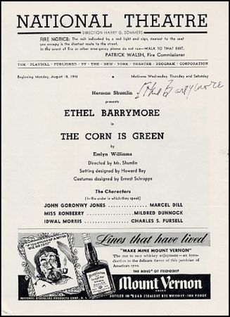 Lot #1154 Katharine Hepburn, James Stewart and Ethel Barrymore - Image 1