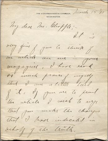 Lot #43 Calvin Coolidge - Image 1