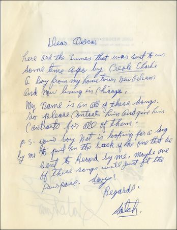 Lot #771 Louis Armstrong - Image 1