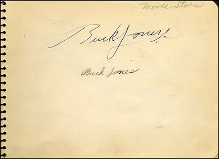 Lot #1170 Hollywood Autograph Album - Image 1